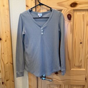 Gray Ruby Top